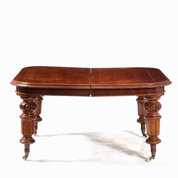 Grande tavolo da pranzo in mogano. Inghilterra XIX secolo  - Asta Dimore italiane | Cambi Time - Associazione Nazionale - Case d'Asta italiane