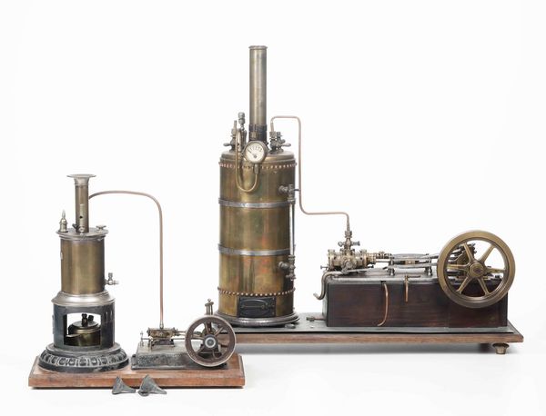 Due macchine a vapore  - Asta Dimore italiane | Cambi Time - Associazione Nazionale - Case d'Asta italiane