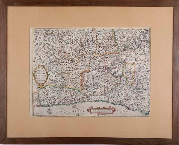 Stampa geografica. Pedemontanae  - Asta Dimore italiane | Cambi Time - Associazione Nazionale - Case d'Asta italiane
