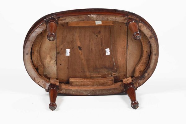 Modello di tavolo in legno di mogano. XIX secolo  - Asta Dimore italiane | Cambi Time - Associazione Nazionale - Case d'Asta italiane