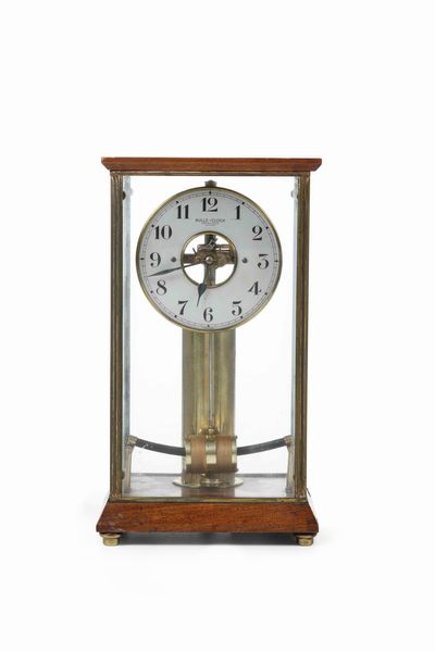 Bulle, orologio elettrico su una bobina. Met� XX secolo  - Asta Dimore italiane | Cambi Time - Associazione Nazionale - Case d'Asta italiane