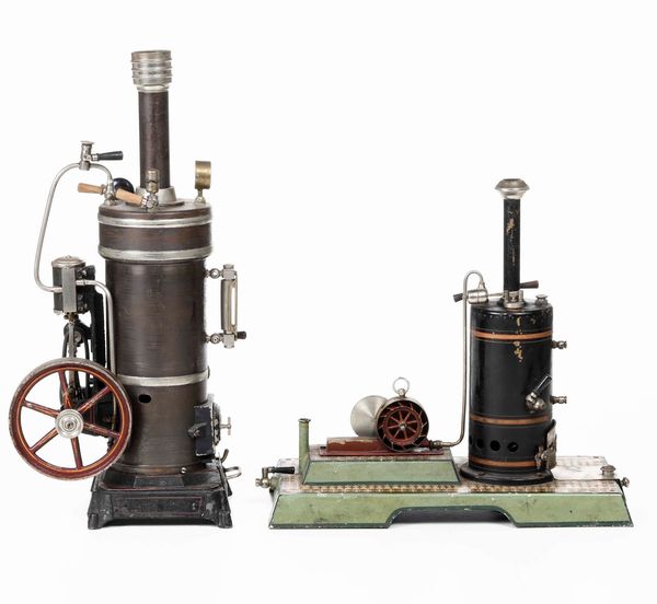 Due macchine a vapore  - Asta Dimore italiane | Cambi Time - Associazione Nazionale - Case d'Asta italiane