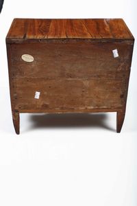 Modello di cassettone Luigi XVI lastronato in essenze varie. Napoli, XVIII secolo  - Asta Dimore italiane | Cambi Time - Associazione Nazionale - Case d'Asta italiane