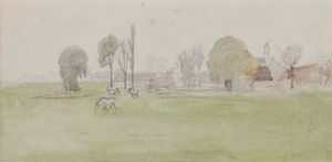 Lotto misto di 15 tra disegni e acquerelli  - Asta Dimore italiane | Cambi Time - Associazione Nazionale - Case d'Asta italiane