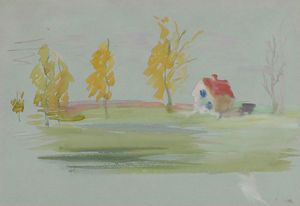 Lotto misto di 15 tra disegni e acquerelli  - Asta Dimore italiane | Cambi Time - Associazione Nazionale - Case d'Asta italiane