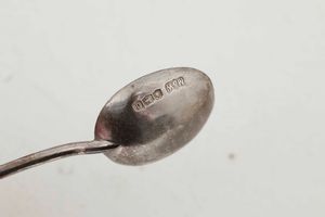 Lotto di 4 set da tavola entro custodia  - Asta Dimore italiane | Cambi Time - Associazione Nazionale - Case d'Asta italiane