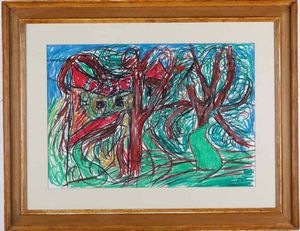 Lotto di sei dipinti, autori e tecniche differenti  - Asta Dimore italiane | Cambi Time - Associazione Nazionale - Case d'Asta italiane