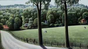 Lotto di sei dipinti, autori e tecniche differenti  - Asta Dimore italiane | Cambi Time - Associazione Nazionale - Case d'Asta italiane