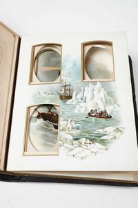 Due album portafoto a soggetto marinaro  - Asta Dimore italiane | Cambi Time - Associazione Nazionale - Case d'Asta italiane