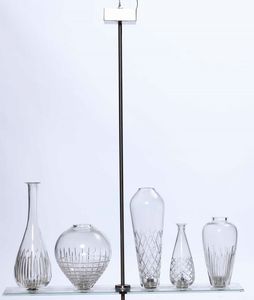 Lampadario Flos in vetro e metallo  - Asta Dimore italiane | Cambi Time - Associazione Nazionale - Case d'Asta italiane