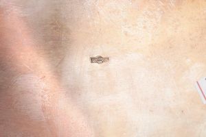 Centrotavola in piombo di gusto liberty. XX secolo  - Asta Dimore italiane | Cambi Time - Associazione Nazionale - Case d'Asta italiane