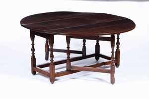 Tavolo da pranzo a bandelle, XIX secolo  - Asta Dimore italiane | Cambi Time - Associazione Nazionale - Case d'Asta italiane