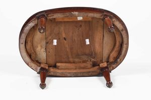 Modello di tavolo in legno di mogano. XIX secolo  - Asta Dimore italiane | Cambi Time - Associazione Nazionale - Case d'Asta italiane