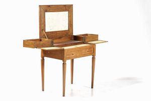 Toilette in legno di ulivo. Genova XVIII-XIX secolo  - Asta Dimore italiane | Cambi Time - Associazione Nazionale - Case d'Asta italiane