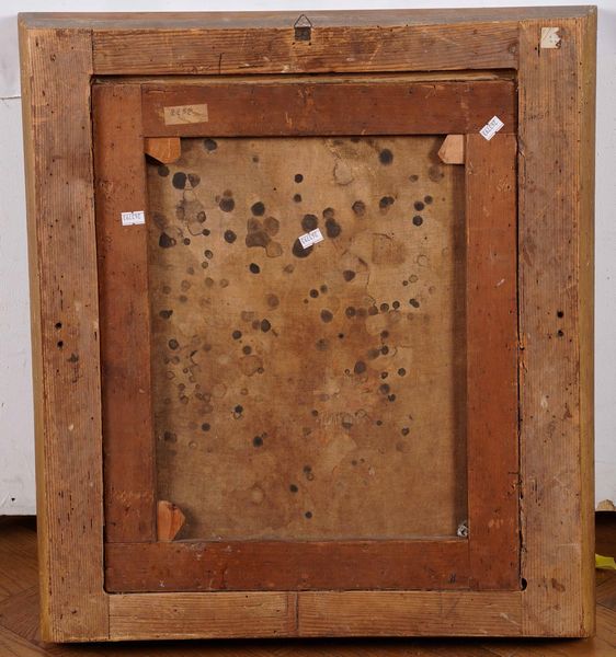 Giovan Battista Salvi detto il Sassoferrato, Scuola di : Vergine orante  - Asta Dipinti Antichi  - Associazione Nazionale - Case d'Asta italiane