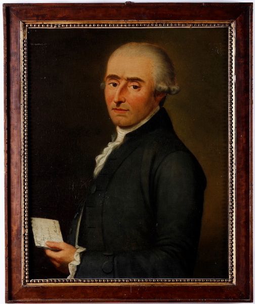 Scuola del XVIII secolo Ritratto di Paganini  - Asta Dipinti Antichi  - Associazione Nazionale - Case d'Asta italiane