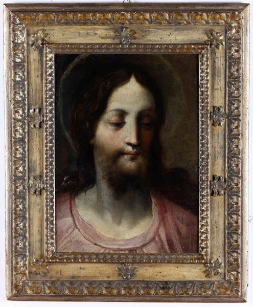 Scuola del XVII secolo Cristo  - Asta Dipinti Antichi  - Associazione Nazionale - Case d'Asta italiane