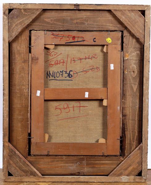 Scuola del XVII secolo Cristo  - Asta Dipinti Antichi  - Associazione Nazionale - Case d'Asta italiane