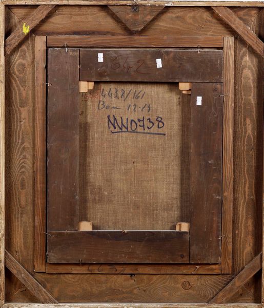 Scuola del XVIII secolo Ritratto di nobiluomo  - Asta Dipinti Antichi  - Associazione Nazionale - Case d'Asta italiane