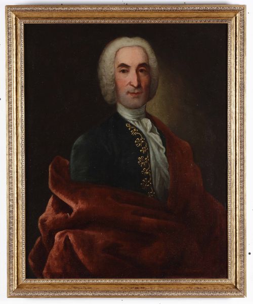 Scuola del XVIII secolo Ritratto di gentiluomo  - Asta Dipinti Antichi  - Associazione Nazionale - Case d'Asta italiane
