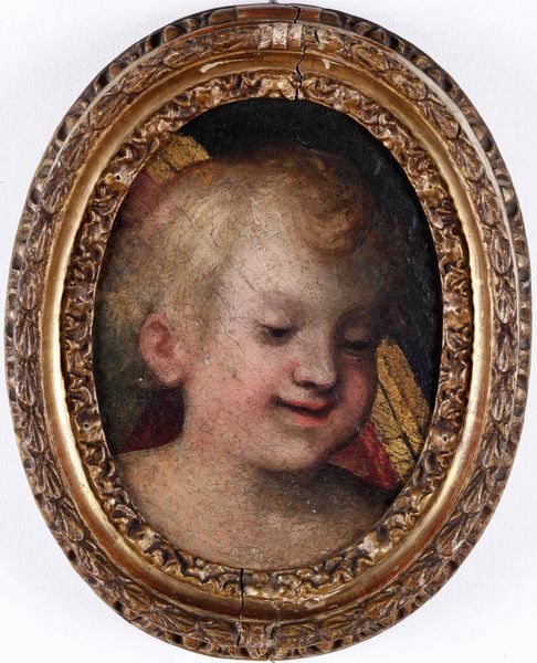 Scuola del XVII secolo Ges Bambino  - Asta Dipinti Antichi  - Associazione Nazionale - Case d'Asta italiane