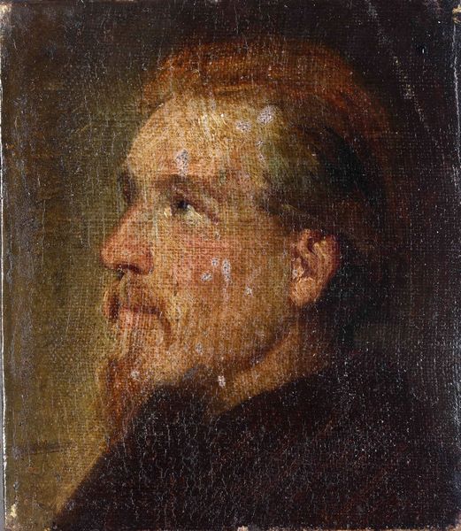 Scuola del XIX secolo Ritratto maschile di profilo  - Asta Dipinti Antichi  - Associazione Nazionale - Case d'Asta italiane
