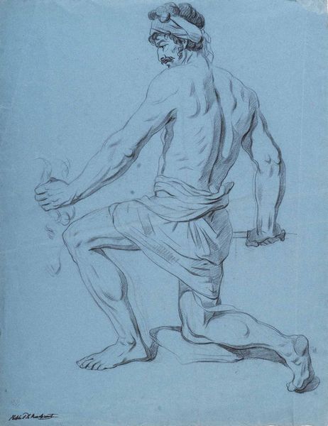 Philibert d'Amiens de Ranchicourt  (1781-1825) Nudo accademico  - Asta Dipinti Antichi  - Associazione Nazionale - Case d'Asta italiane