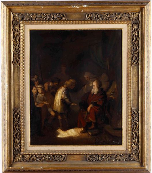 Scuola del XVIII secolo Consultazione  - Asta Dipinti Antichi  - Associazione Nazionale - Case d'Asta italiane