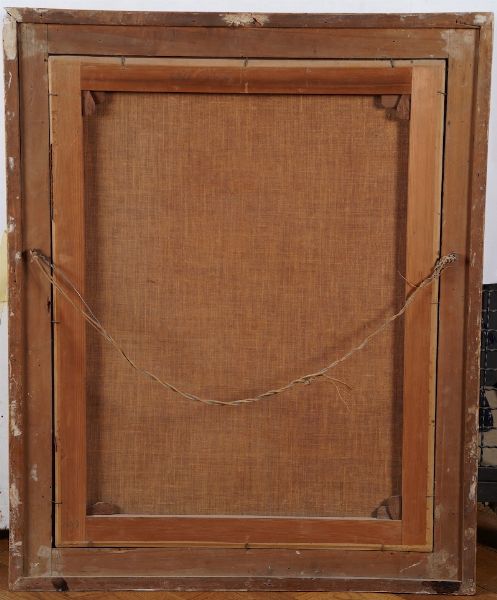 Scuola del XVIII secolo Ritratto di nobiluomo in veste rossa  - Asta Dipinti Antichi  - Associazione Nazionale - Case d'Asta italiane