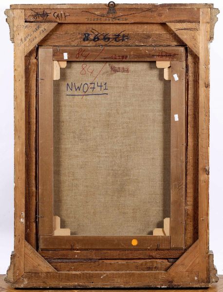 Scuola del XVIII secolo Madonna col Bambino  - Asta Dipinti Antichi  - Associazione Nazionale - Case d'Asta italiane