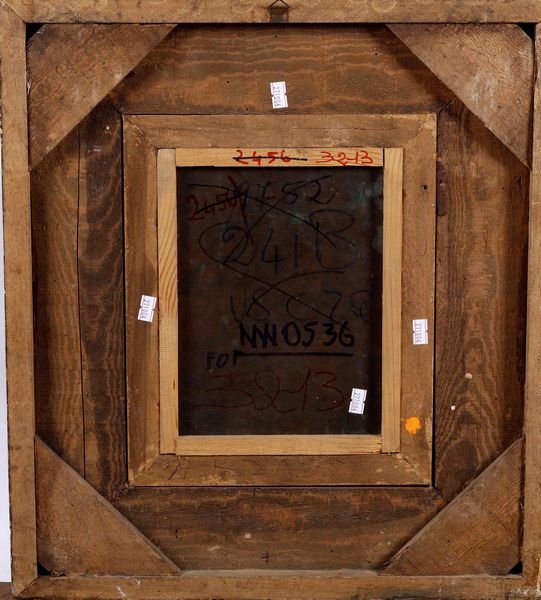 Scuola del XVII secolo Santa Cecilia che suona lorgano  - Asta Dipinti Antichi  - Associazione Nazionale - Case d'Asta italiane