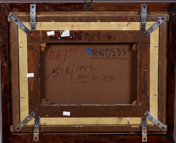 Adriaen Van der Cabel, Attribuito a : Notturno con pescatori che governano le reti  - Asta Dipinti Antichi  - Associazione Nazionale - Case d'Asta italiane