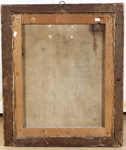 Scuola valsesiana della fine del XVII secolo Sacra famiglia  - Asta Dipinti Antichi  - Associazione Nazionale - Case d'Asta italiane