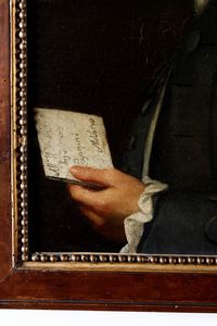 Scuola del XVIII secolo Ritratto di Paganini  - Asta Dipinti Antichi  - Associazione Nazionale - Case d'Asta italiane