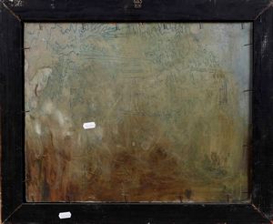 Scuola olandese del XVII secolo Scena dinterno  - Asta Dipinti Antichi  - Associazione Nazionale - Case d'Asta italiane