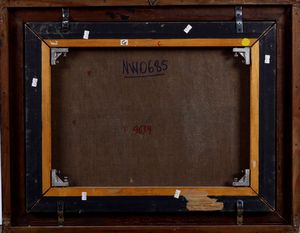 Scuola olandese del XVII secolo Eraclito e Democrito  - Asta Dipinti Antichi  - Associazione Nazionale - Case d'Asta italiane