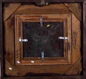 Scuola del XVII secolo Ges nellOrto degli Ulivi  - Asta Dipinti Antichi  - Associazione Nazionale - Case d'Asta italiane