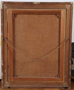 Scuola del XVIII secolo Ritratto di nobiluomo in veste rossa  - Asta Dipinti Antichi  - Associazione Nazionale - Case d'Asta italiane