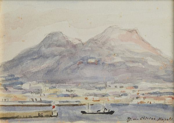 DE CHIRICO GIORGIO (1888 - 1978) : Napoli.  - Asta Asta 384 | ARTE MODERNA E CONTEMPORANEA Online - Associazione Nazionale - Case d'Asta italiane