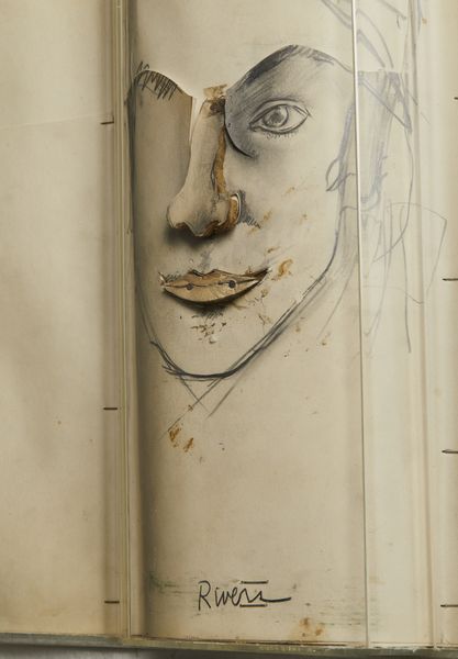 RIVERS LARRY  (1923 - 2002) : Face colomnized.  - Asta Asta 384 | ARTE MODERNA E CONTEMPORANEA Online - Associazione Nazionale - Case d'Asta italiane