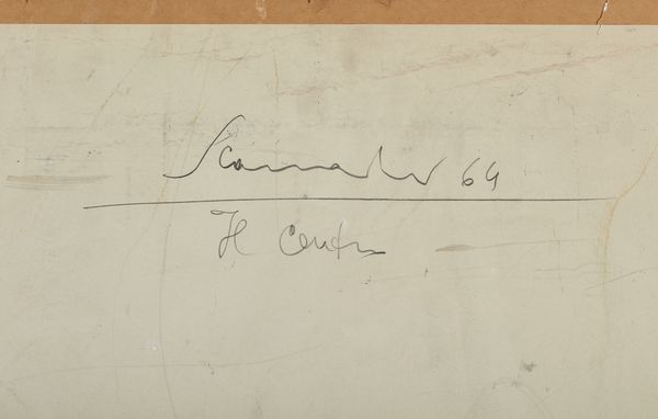 SCANAVINO EMILIO (1922 - 1986) : Il centro.  - Asta Asta 384 | ARTE MODERNA E CONTEMPORANEA Online - Associazione Nazionale - Case d'Asta italiane
