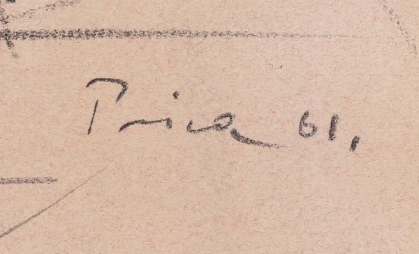 PRICA ZLATKO (1916 - 2003) : Senza titolo.  - Asta Asta 384 | ARTE MODERNA E CONTEMPORANEA Online - Associazione Nazionale - Case d'Asta italiane