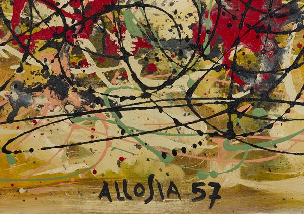 ALLOSIA GIUSEPPE (1910 - 1983) : Senza titolo.  - Asta Asta 384 | ARTE MODERNA E CONTEMPORANEA Online - Associazione Nazionale - Case d'Asta italiane