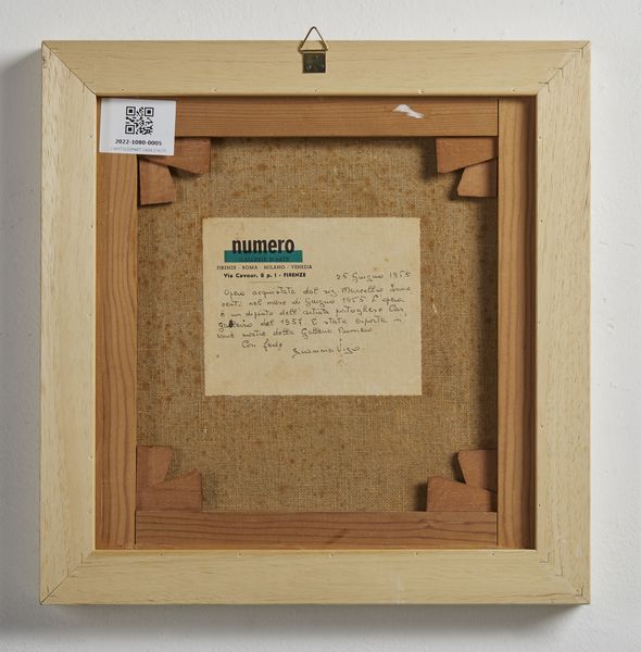 CARGALEIRO MANUEL (n. 1927) : Senza titolo.  - Asta Asta 384 | ARTE MODERNA E CONTEMPORANEA Online - Associazione Nazionale - Case d'Asta italiane