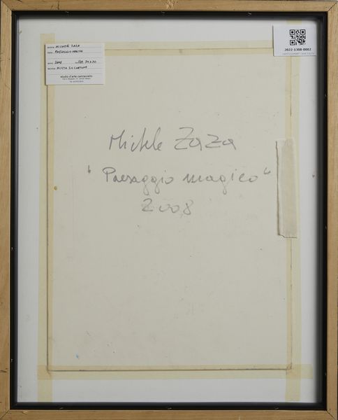 ZAZA MICHELE (n. 1948) : Paesaggio magico.  - Asta Asta 384 | ARTE MODERNA E CONTEMPORANEA Online - Associazione Nazionale - Case d'Asta italiane