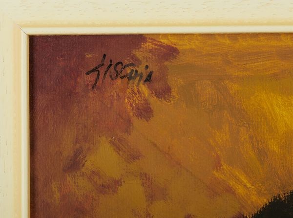 GISCHIA LEON (1903 - 1991) : Composizione.  - Asta Asta 384 | ARTE MODERNA E CONTEMPORANEA Online - Associazione Nazionale - Case d'Asta italiane