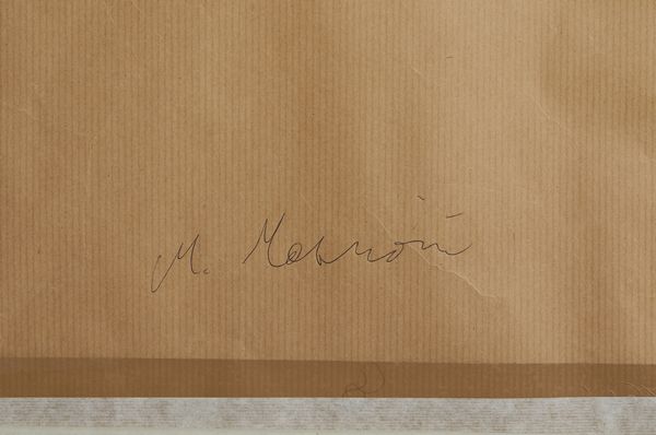 MASSIRONI MANFREDO (1937 - 2011) : Senza titolo.  - Asta Asta 384 | ARTE MODERNA E CONTEMPORANEA Online - Associazione Nazionale - Case d'Asta italiane