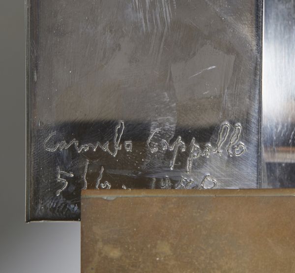 CAPPELLO CARMELO (1912 - 1996) : Spirale triangolare.  - Asta Asta 384 | ARTE MODERNA E CONTEMPORANEA Online - Associazione Nazionale - Case d'Asta italiane