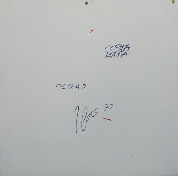 COSTALONGA FRANCO  (n. 1933) : Ocqab.  - Asta Asta 384 | ARTE MODERNA E CONTEMPORANEA Online - Associazione Nazionale - Case d'Asta italiane