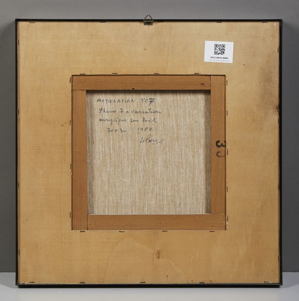 LE PARC JULIO  (n. 1928) : Modulation 507  - Asta Asta 384 | ARTE MODERNA E CONTEMPORANEA Online - Associazione Nazionale - Case d'Asta italiane